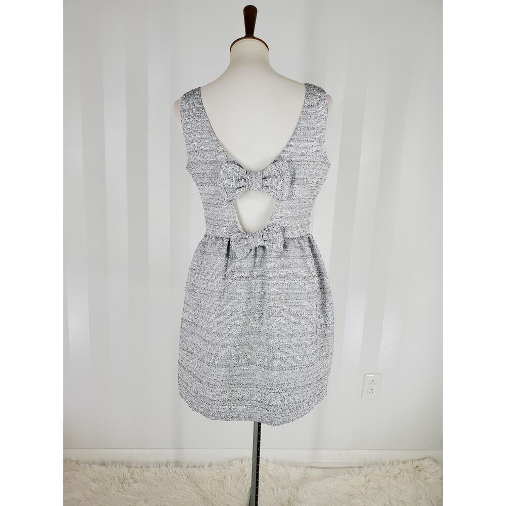 ATMOSPHERE Women's Gray Sleeveless Fit & Flare Dress Sz 8 - Picture 4 of 11